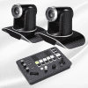Kit Cámaras PTZ UV950AS 20x y 30x + Controlador Mini Pro MKB10